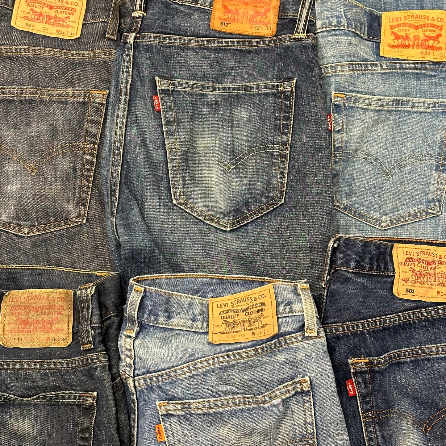 Vintage Branded Jeans 5pcs