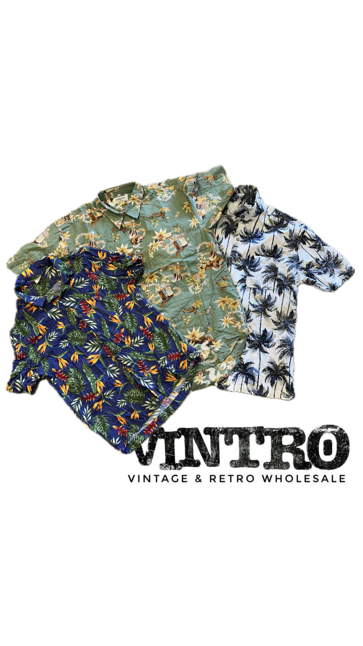 Vintage Funky Shirts 50pcs