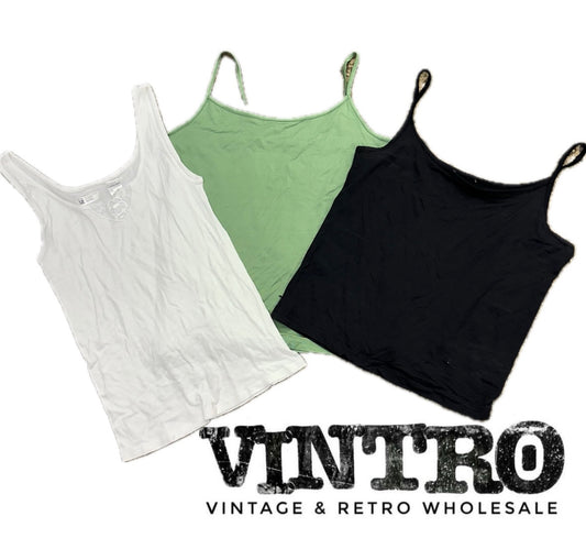 Vintage Ladies Cami Tops 50pcs