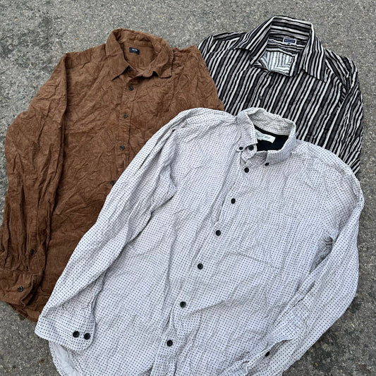 Vintage Unbranded Mixed Shirts 20kg (Clearance)