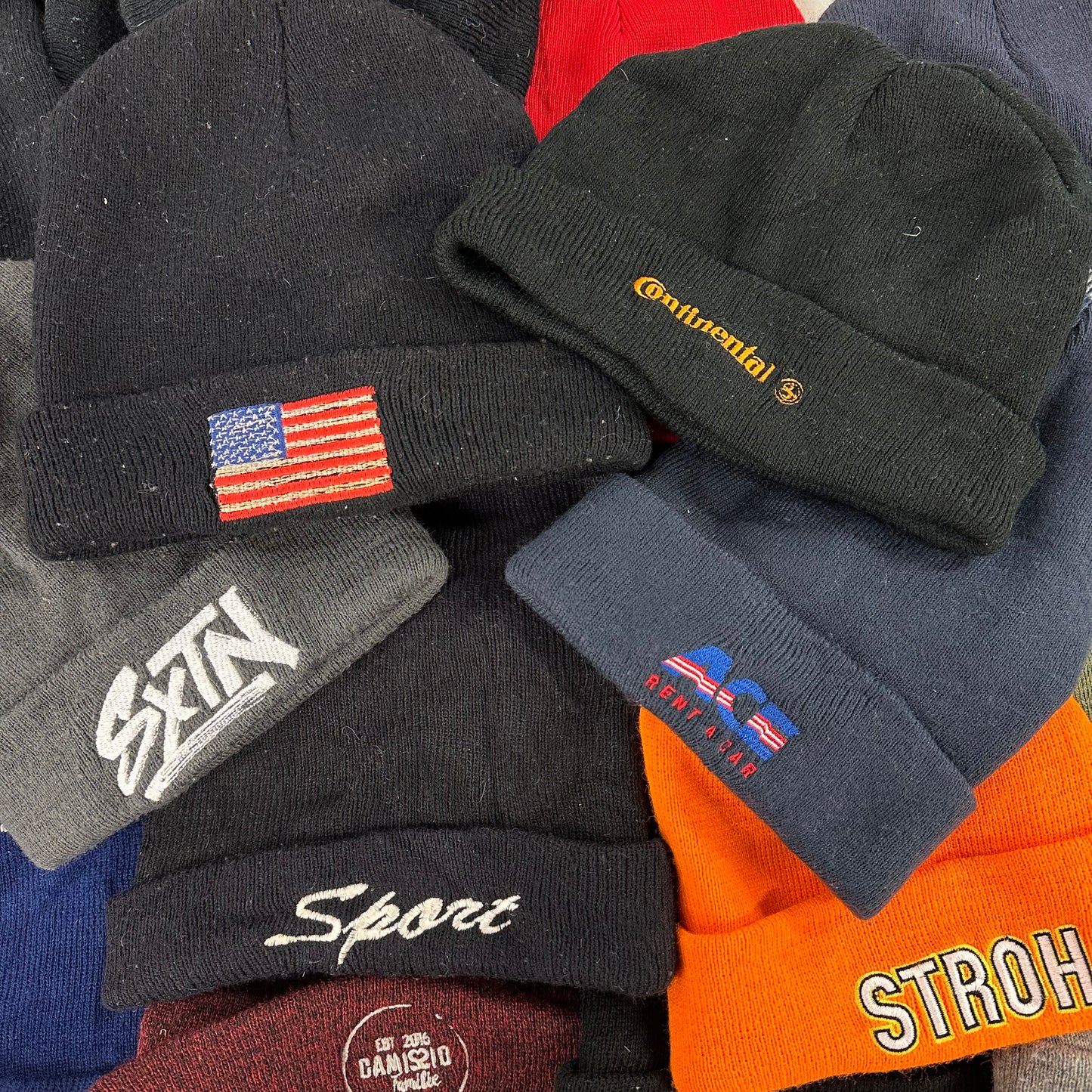 Vintage Beanie Hats 60pcs