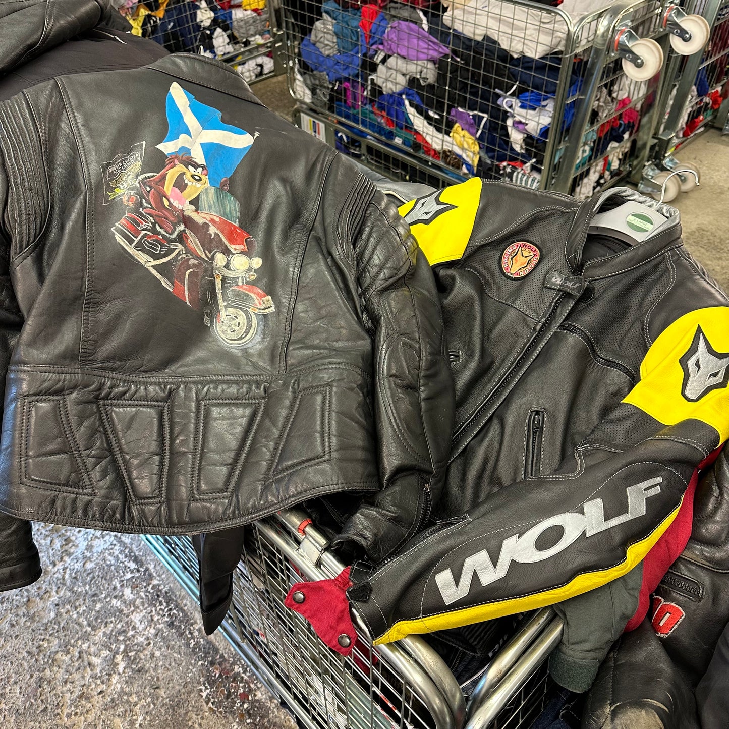 Vintage Motorcycle Jackets 5pcs